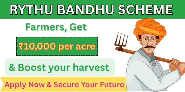 RYTHU BANDHU SCHEME