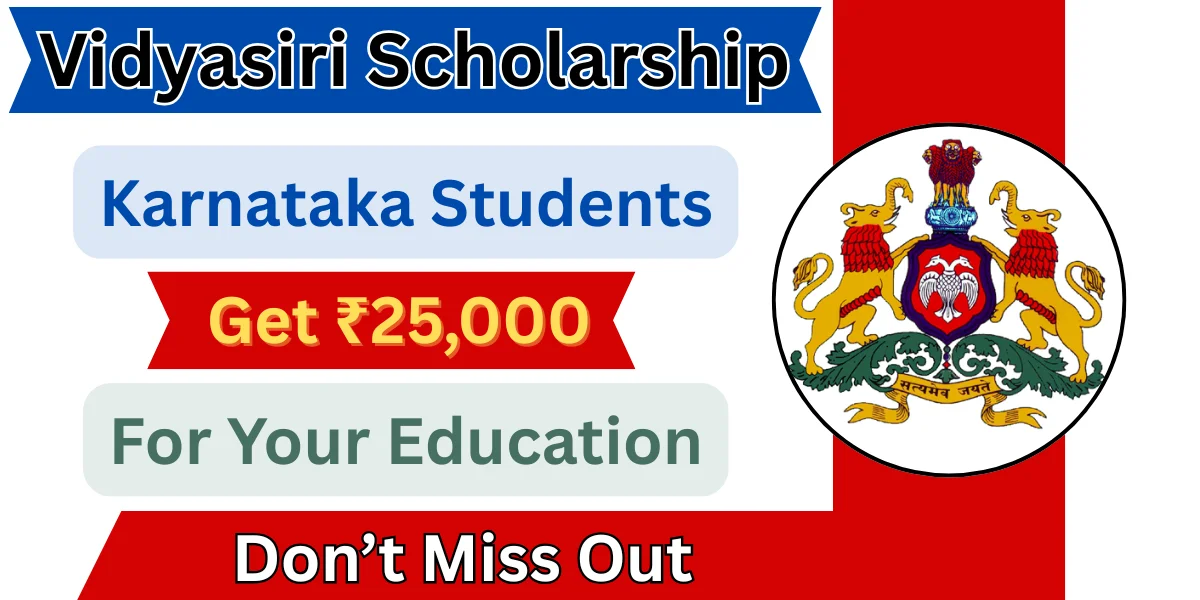 Vidyasiri Scholarship